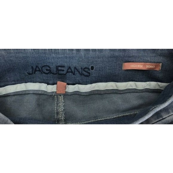 Women's Patterned Jag Jeans High Rise Skinny Size 10 - Picture 4 of 8